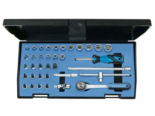 20 ITU-3 Dopsleutelset 1/4 inch 36-delig zeskant IN-TX-ITX