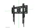 Neomounts LEVEL-750 WL30-750BL14 Support mural fixe robuste pour écra