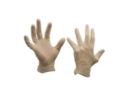 My-T-Gear 130005 vinyl wegwerphandschoenen, wit, maat L, doos van 100