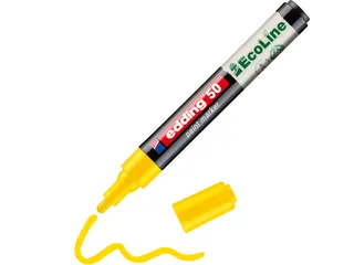 Paintmarker edding 50 EcoLine op waterbasis 2-3mm geel - 3