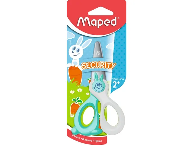 Kinderschaar Maped KidiCut 12cm assorti