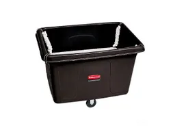 Cube Truck met verende bodem 396 Liter Zwart