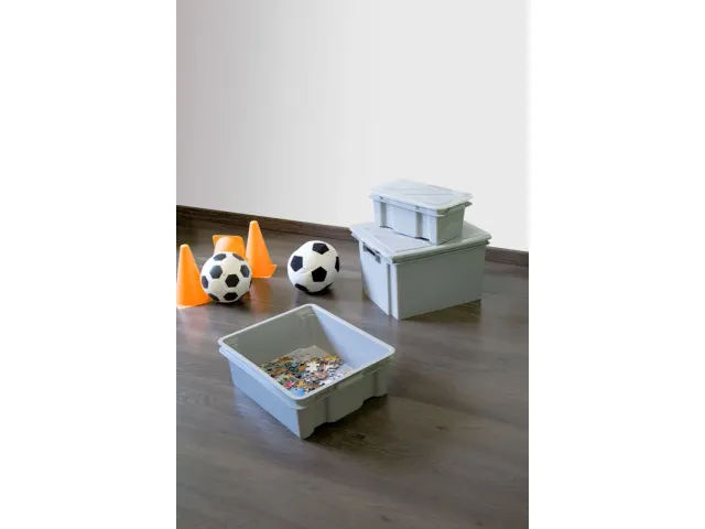 Allibert Crownest Opbergbox 17 liter Grijs