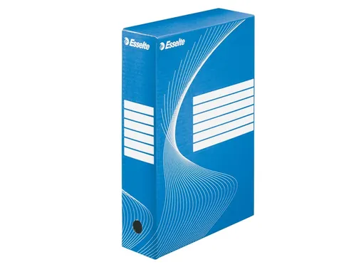 Archiefdoos Esselte Boxycolor 80mm 352x250mm blauw