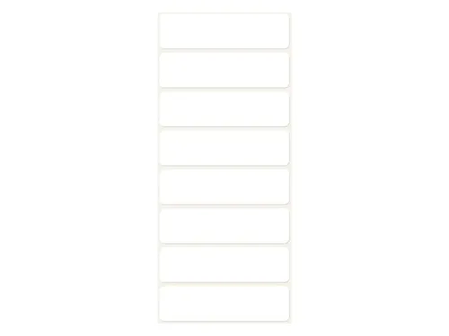 Etiket Avery Zweckform 3086 50x14mm wit 64 stuks
