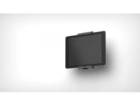 Tablethouder Wand Metaal Zilver