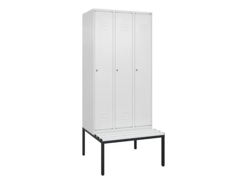locker voor scheiding van kleding,HxBxD 2120x900x815mm,3vak