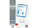 Klemplaat gecoat papier A4 blauw