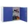 Hangkast 600x800x300mm 1 Verstelbaar Legbord Ral 7035 Front Ral 5010