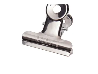 Papierklem MAUL Bulldog 30mm capaciteit 10mm zilver - 1