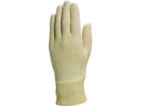Textiele Handschoen CO131, Maat 9 Katoen Ecru