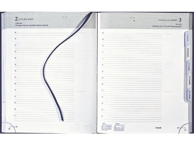Agenda 2027 Brepols Ambassador Lima 1dag/1pagina blauw