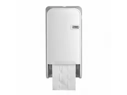 CMT Quartz Dispenser Voor Doprol Toiletpapier Wit