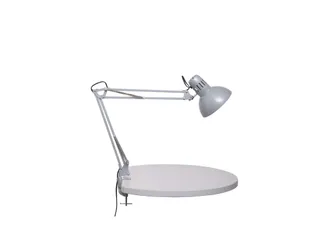 Bureaulamp MAUL Study tafelklem excl.LED lamp E27 zilver - 3