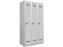 Industriële garderobekast propere industrie 3 deuren