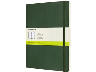 Notitieboek Moleskine XL 190x250mm blanco soft cover myrtle green - 2