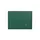 Krijtbord 100x200cm Groen Emaille Softline 8mm Zwart profiel
