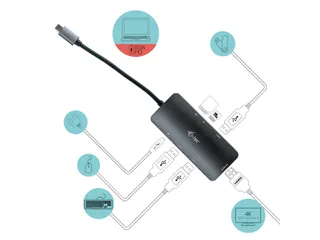 Usb-c Metal Nano Dockingstation 4k Hdmi + Stroomvoorziening 60 W - 3