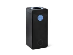 Afvalbak 90 liter EarthBin Zwart Blauw