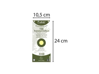 FOREVER Tabbladen Met Perforatie, Gerecycled Karton 180g, Geel - 6