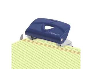 Q-CONNECT Light Duty perforator Metaal 2-gaats 10 vel Blauw - 2