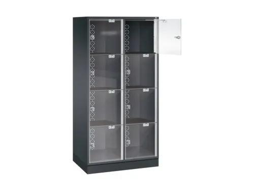 grootvolume-lockersysteem,HxBxD 1750x820x500mm,2x4vakken,cil.-slot