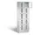 Lockerkast 1800x610x500mm 2x5 vakken Cilinderslot, Sokkel, RAL7035