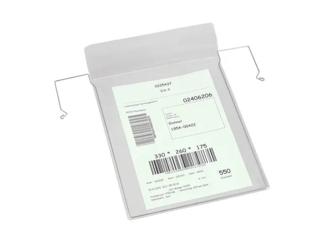 draadbeugel insteekhoes,DIN A4,staand,HxB 280x447mm,v. inhangen