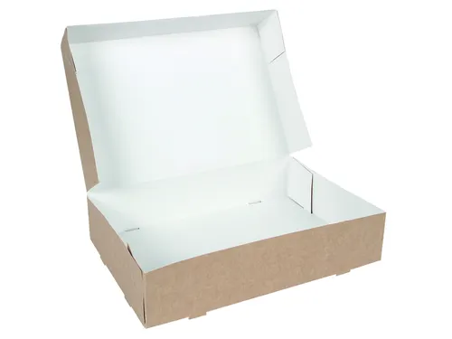 Cateringdoos IEZZY 35cm plasticvrij bruin 10 stuks
