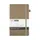 Notitieboek Sakura hard cover large lijn sintel 130x210mm