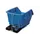 PE-kiepbak,HxLxB 1060x1660x1173mm,1m³,draagverm. 250kg,vorkkoker