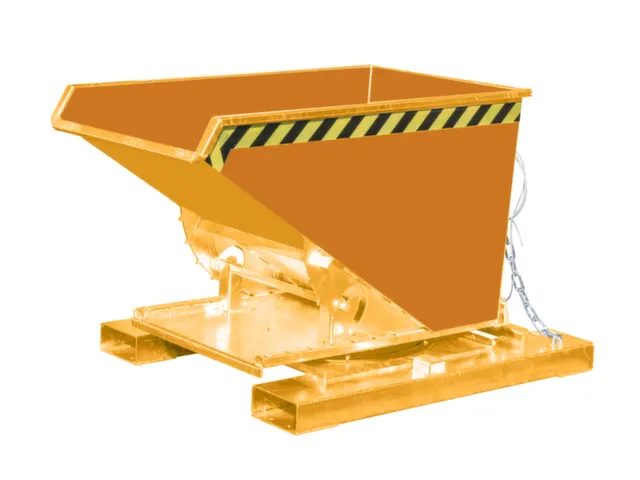 3-zijdige kiepbak,HxLxB 890x1260x1010mm,0,3m³,draagverm. 750kg