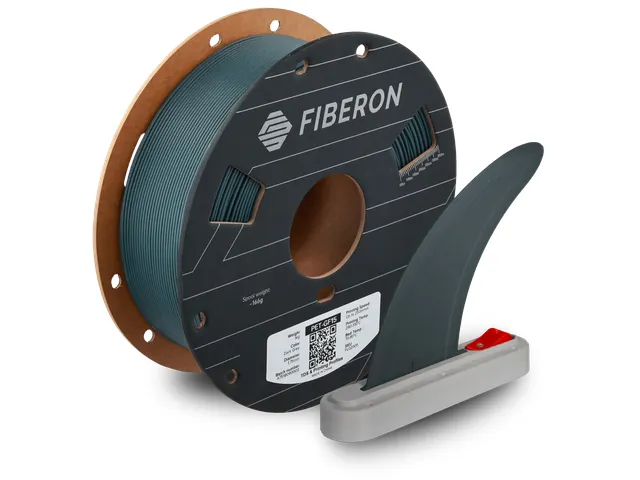 PET-GF15 1,75mm Donkergrijs 0,5kg Fiberon Filament