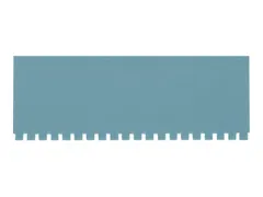 naambordje,HxB 27x76mm,doos,blauw