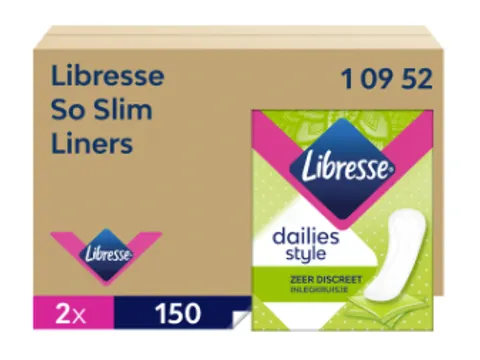 Inlegkruis Libresse P2 So Slim voor Tork Dispenser 150 stuks