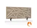 Ecran de séparation acoustique motif découpé 60x160cm Sable