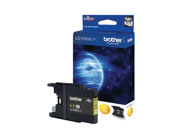 Inktcartridge Brother LC-1280XLY geel HC