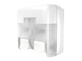OptiServe Hulsloos Toiletpapier Dispenser 4-rol Wit - 2