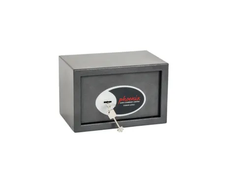 kluis,HxBxD 200x310x200mm,romp zilver metallic,front zilver metallic