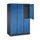 Dubbeldekse garderobekast,HxBxD 1950x1220x600mm,3x2vak.,vak B 360mm