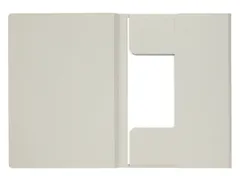 Dossiermap Djois Infinio A4 3 kleppen 270gr grijs