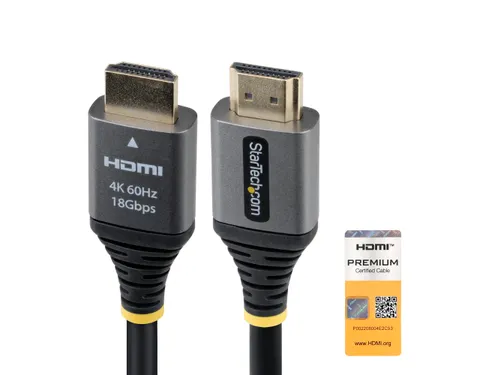 Premium HDMI 2.0 Kabel 5m 4K 60Hz HDR met Ethernet voor TV en Monitor