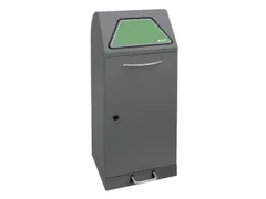 afvalverzamelaar,niet-brandbaar,1x75l,HxBxD 1000x400x380mm