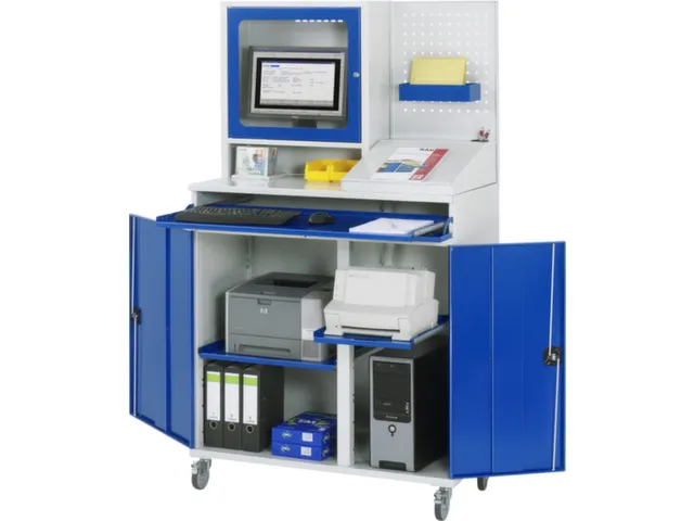 Computerkast 1895x1100x520mm Verrijdbaar