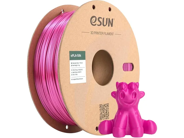 eSUN 3D printer Filament ePLA-Silk 1,75mm Violet 1kg