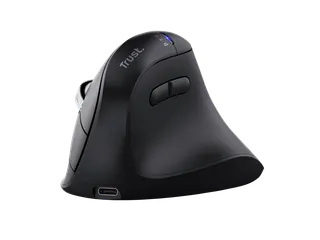 Ergonomische muis Trust hyperscrol Vyran draadloos zwart - 1