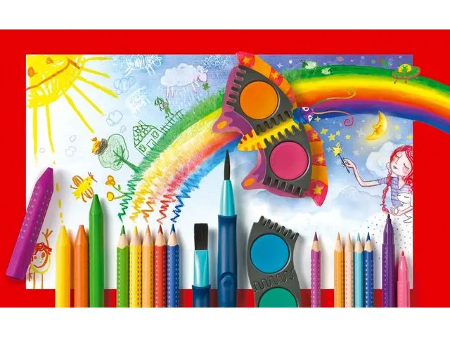 Viltstiften Faber-Castell Grip 30x ass. Kleuren