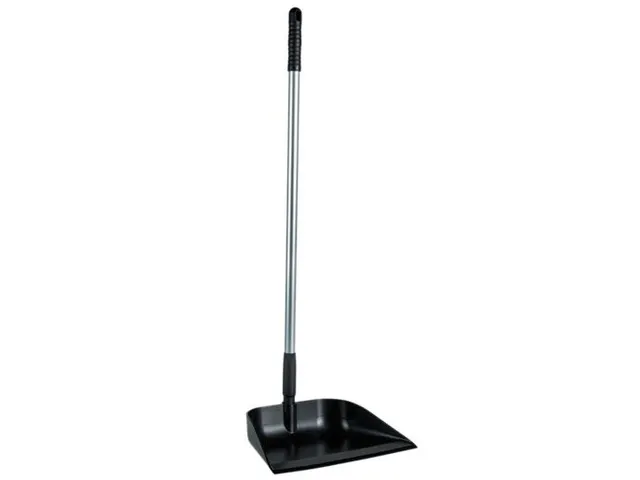 Vikan 56629 Hygiene Stofblik Met Steel 75cm Zwart