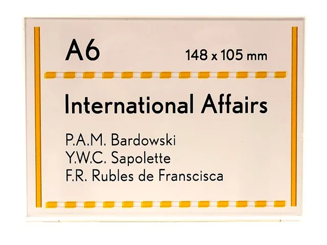 Menoor Voorgeperforeerd Papier Deurbordjes Economy-Line A6