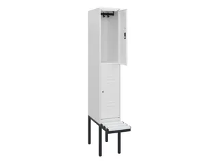 Dubbeldekse dekenkist,HxBxD 1950x300x815mm,1x2vak.,vak B 300mm - 2